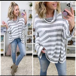 Cowl neck sweater